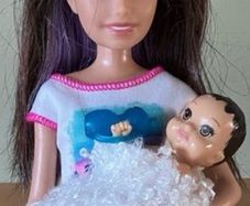 Babysitter Skipper and Barbie Baby
