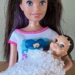 Babysitter Skipper and Barbie Baby