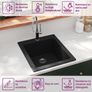 Kitchen Sink single Black Image 8