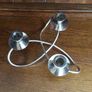 Celtic Knot Chrome Candle Holder Christmas Table Image 2