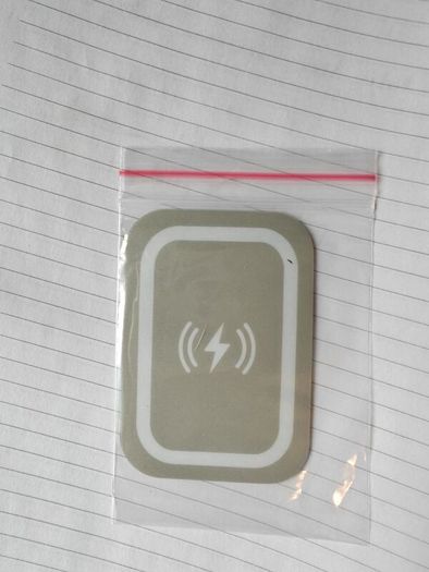 Metal backplate for phone, wireless charging safe