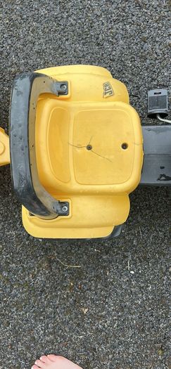 JCB tractor and trailer