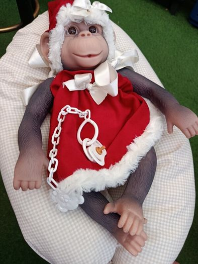 Reborn style chimpanzee doll