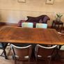 Antique Style Extendable Table & 6 Chairs Image 7