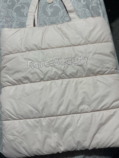 Rare Beauty by Selena Gomez Puffy Tote Bag NEW never used genuine