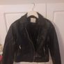 Girls Leather Look Jacket Image 2
