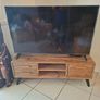 High End Distressed Wooden TV Stand Image 3