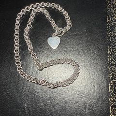 silver necklace