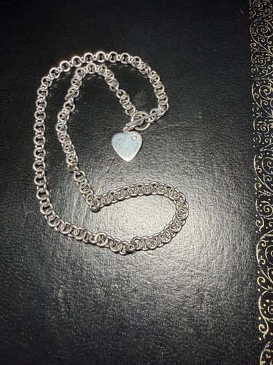 silver necklace