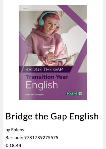 Bridge the Gap TY English