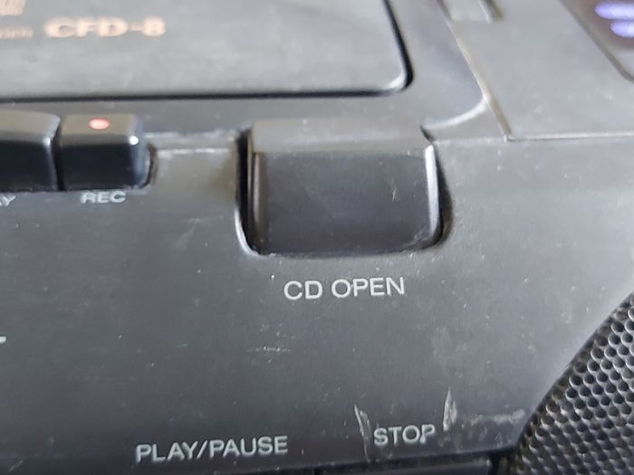 SONY CD Radio Cassette-Corder Model No. CFD-8, in good condition, Radio and CD works fine,Tapes not playing
