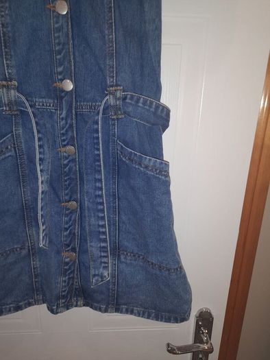 girls denim dress