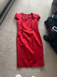 Red dress