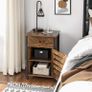Bedside Cabinet with Drawer - Free Delivery Nationwide Image 3