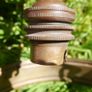 Antique Brass Ceiling Lamp 21" Image 6