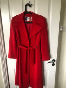 Vintage Red Coat