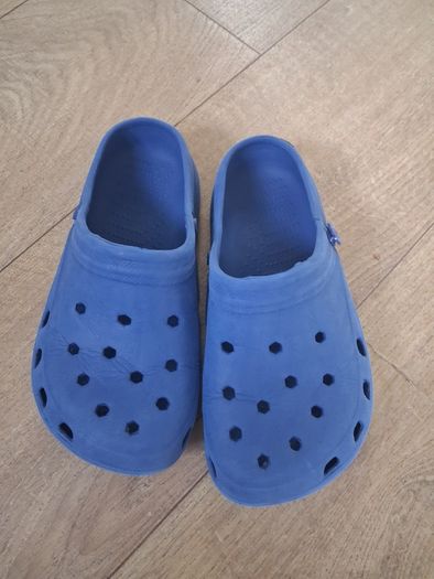 Free. Boys "crocs". Size 2. Straps missing