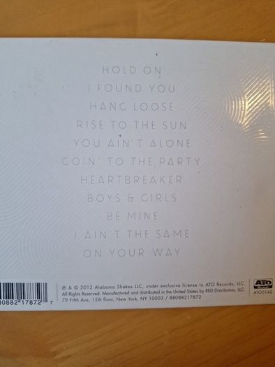 CD Alabama Shakes Boys &Girls