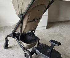 Joolz Aer buggy with footboard, rain cover, foot muff and travel bag