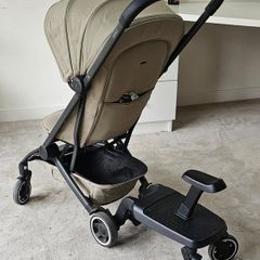 Joolz Aer buggy with footboard, rain cover, foot muff and travel bag