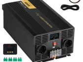 Pure Sine Wave Inverter Power Inverter 3000W DC24V to AC230V Inverter LCD
