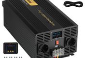 Pure Sine Wave Inverter Power Inverter 3000W DC24V to AC230V Inverter LCD