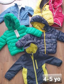 kids jackets bundle 4-5 years old