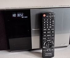 Panasonic CD Player/iPod/Radio with remote control