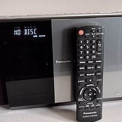 Panasonic CD Player/iPod/Radio with remote control