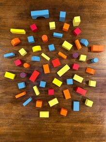 Coloured Wooden Blocks