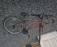 mans bike