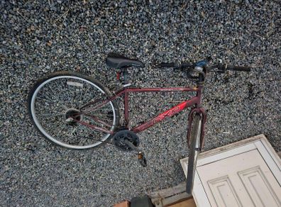 mans bike