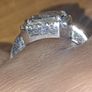 Sterling Silver Ti Sento Pave Set Ring Image 3