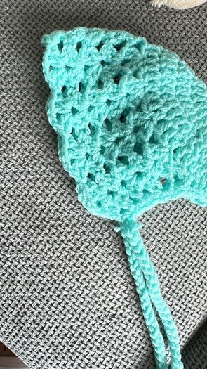 Crochet baby hat