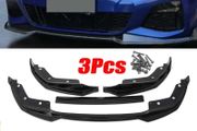 3PCS MP Style G20 G21 Car Front Bumper Lip Spoiler Splitter Diffuser Detachable Body Kit Cover Guard For BMW 3 Series G20 2019-2022