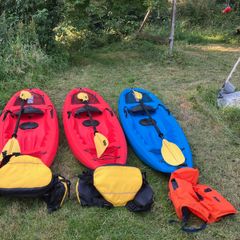 Kayak Sit On 3 x Single 1 x Double