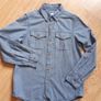 Denim "Blue Inc" Shirt. Age 8-9 Image 3