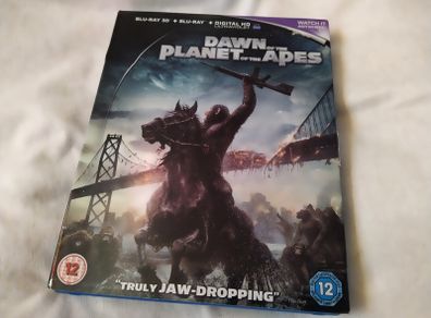 Dawn Planet of the Apes 3D & Blu-ray