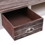 Writing Desk Brown 110x45x76 cm Wood Image 5