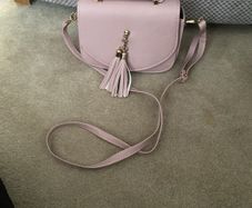Blush pink bag