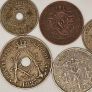 Belgium Mixed Date Coin Lot 1862 1906 1905 1923 1925 7 Coin Lot Image 6