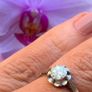Antique Art Deco Diamond Solitaire Ring Image 10