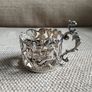 Unusual Antique Walker and Hall Chester Silver Glass/Cup Holder Image 6