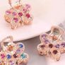 3pcs Rhinestone Butterfly Hair Claw Image 2