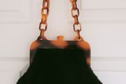 Topshop Faux Fur Handbag