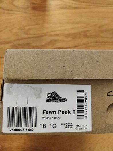 Clarks Fawn Peak Toddler Trainers