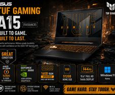 Asus Tuf Gaming A15 - Ryzen 7 / Rtx 3050 / 16gb / 512gb Ssd / 144hz