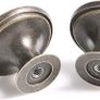 24 Pcs Cabinet Door Knobs Bronze Drawer Knobs with Screws Round Cupboard Handles Mushroom Shape Knobs Vintage Pull Handles for Kitchen Furniture Dresser Wardrobe Diameter 30mm (FREE POSTAGE) Image 4
