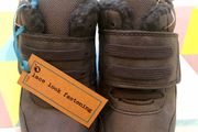 Next Boy's warm lined Trainers, brand new (size 10/28euro)