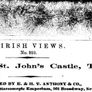 Ruins Of St. John's Castle , Trim, Co. Meath StereoScope  Post-Card Image 2
